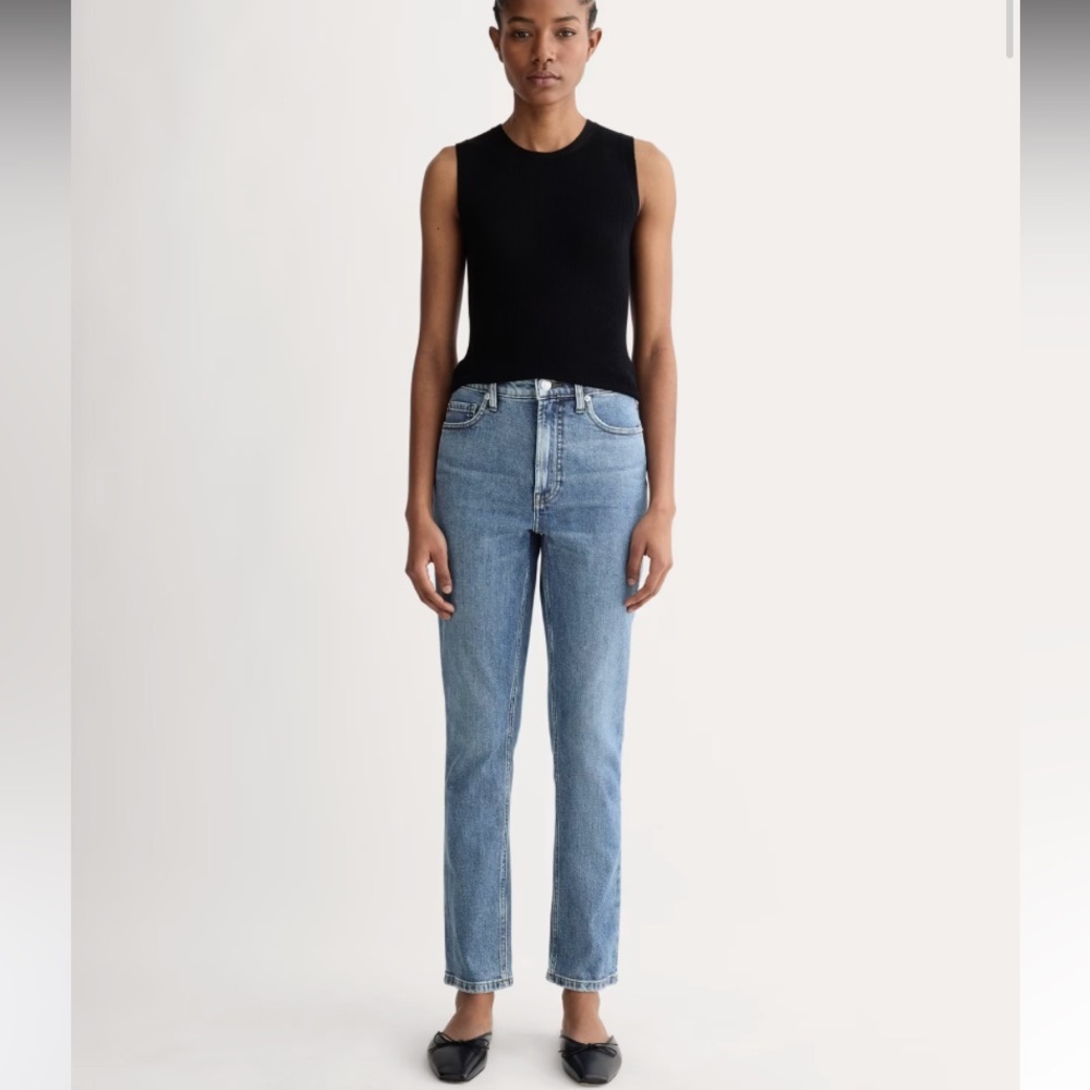Everlane Women's Blue Ankle Jeans Size 29
